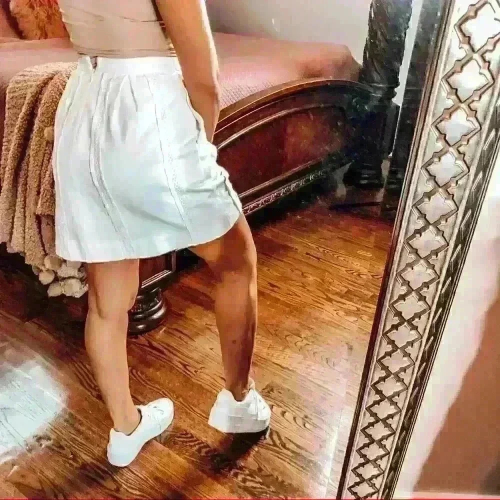 J. Crew Mini Eyelet Skirt with Pockets - Picture 7 of 10